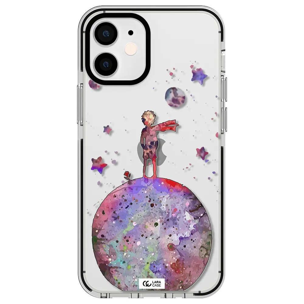 Little Prince Night Apple iPhone 12 mini impact black border Case