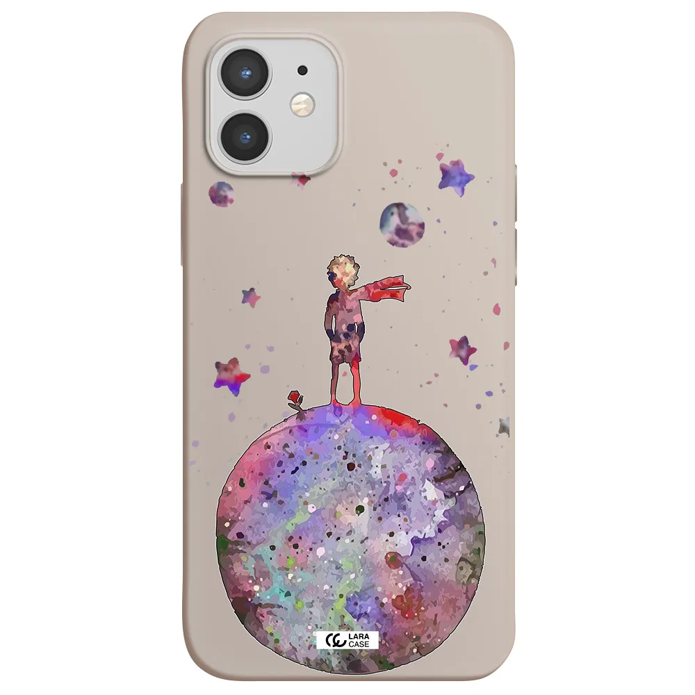 Little Prince Night Apple iPhone 12 mini Silicone Stone Case