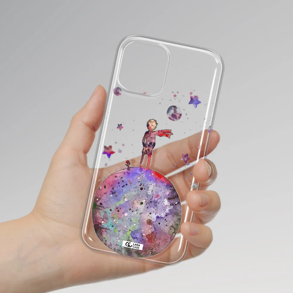 Little Prince Night Apple iPhone 12 pro Clear TPU Case
