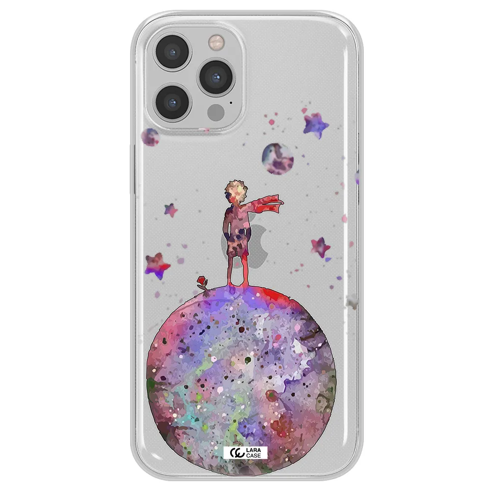 Little Prince Night Apple iPhone 12 pro max Clear TPU Case