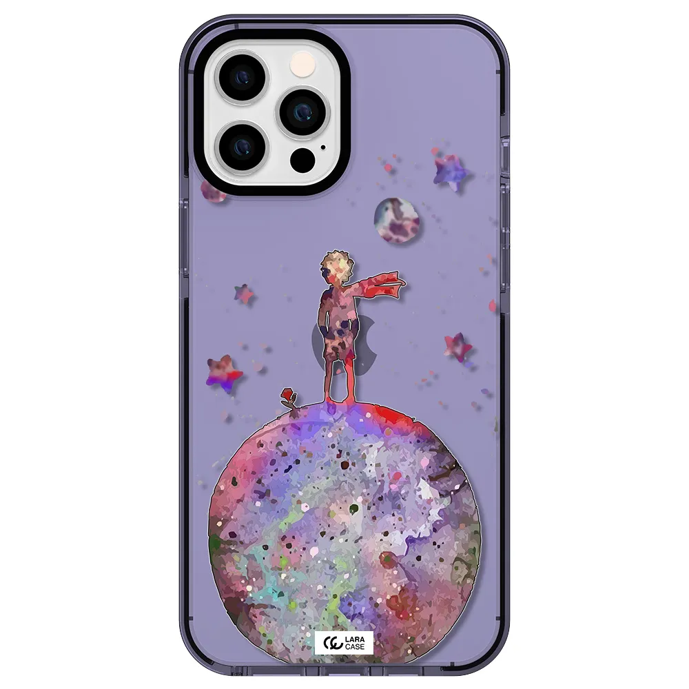 Little Prince Night Apple iPhone 12 pro max impact Lilac Case
