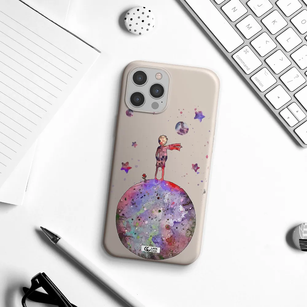Little Prince Night Apple iPhone 12 pro max Silicone Stone Case