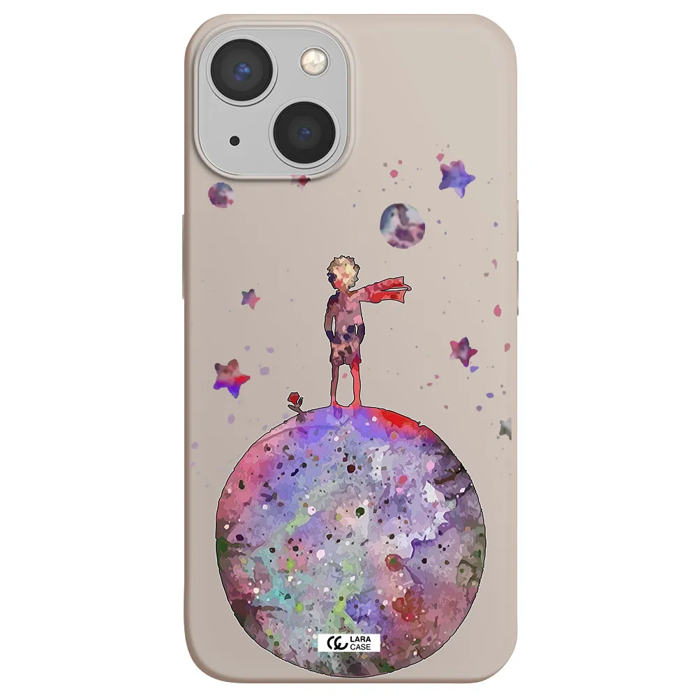 Little Prince Night Apple iPhone 13 mini Silicone Stone Case