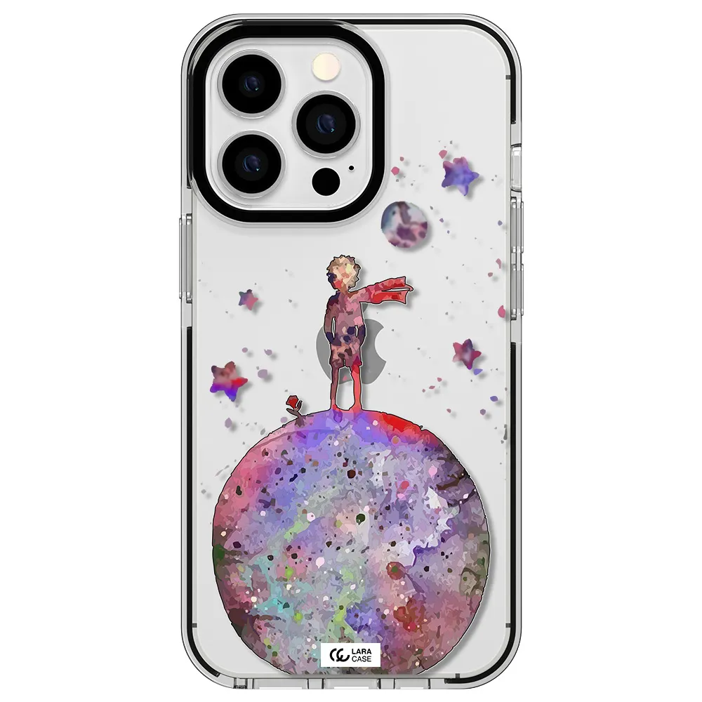 Little Prince Night Apple iPhone 13 Pro impact black border Case