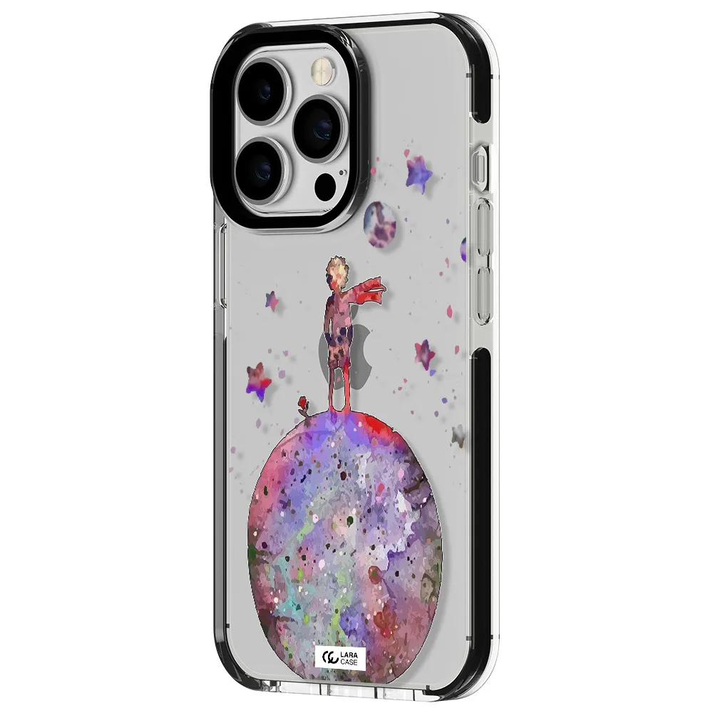 Little Prince Night Apple iPhone 13 Pro impact black border Case