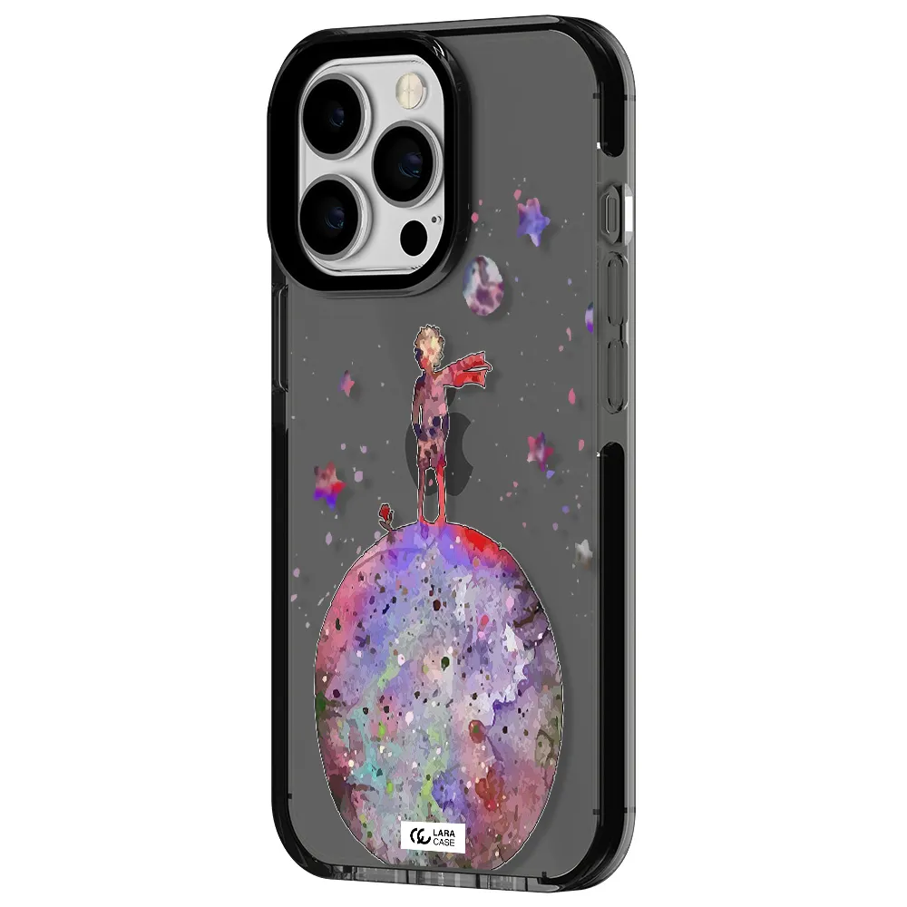 Little Prince Night Apple iPhone 13 Pro impact Smoke Black Case