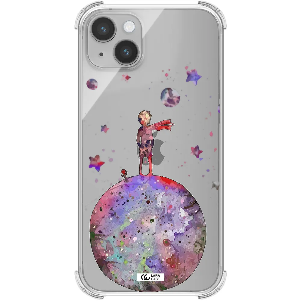 Little Prince Night Apple iPhone 14 Clear PC Case
