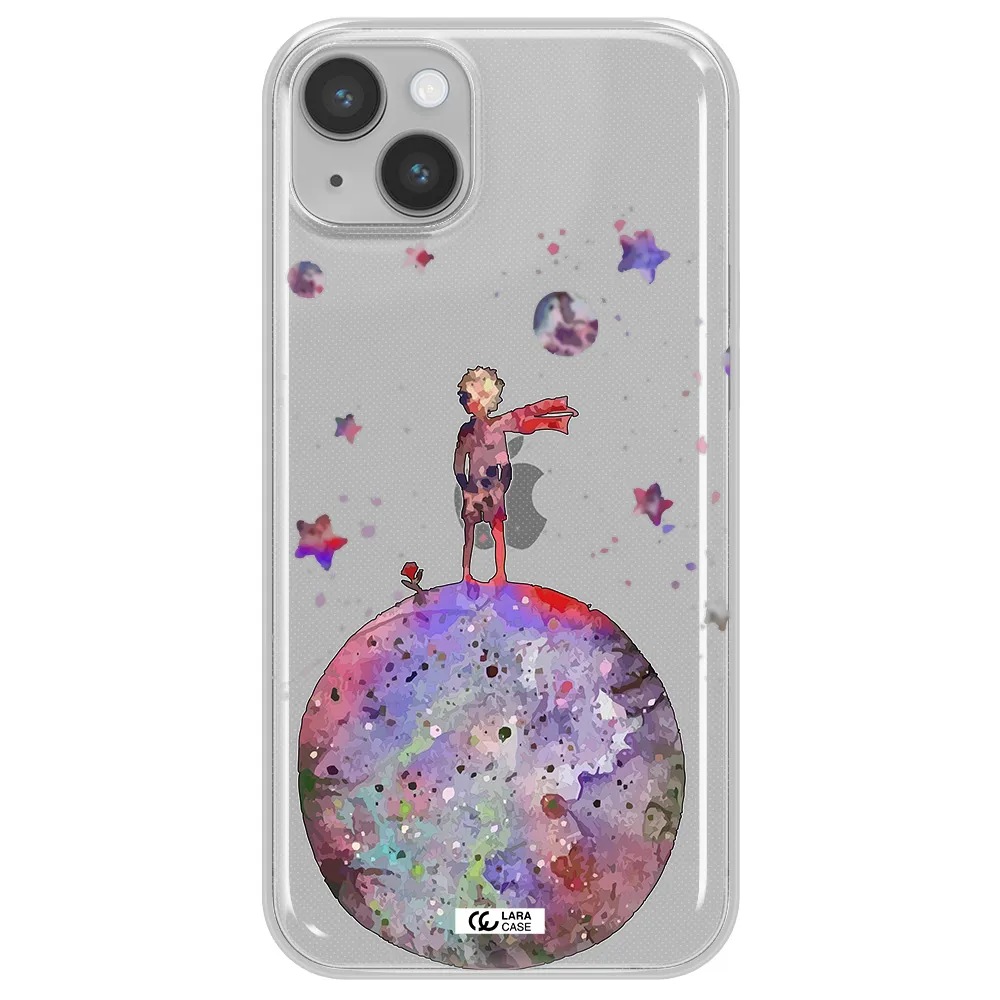 Little Prince Night Apple iPhone 14 Clear TPU Case