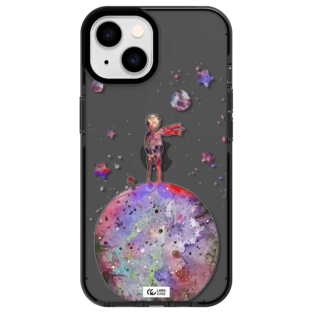 Little Prince Night Apple iPhone 14 impact Smoke Black Case