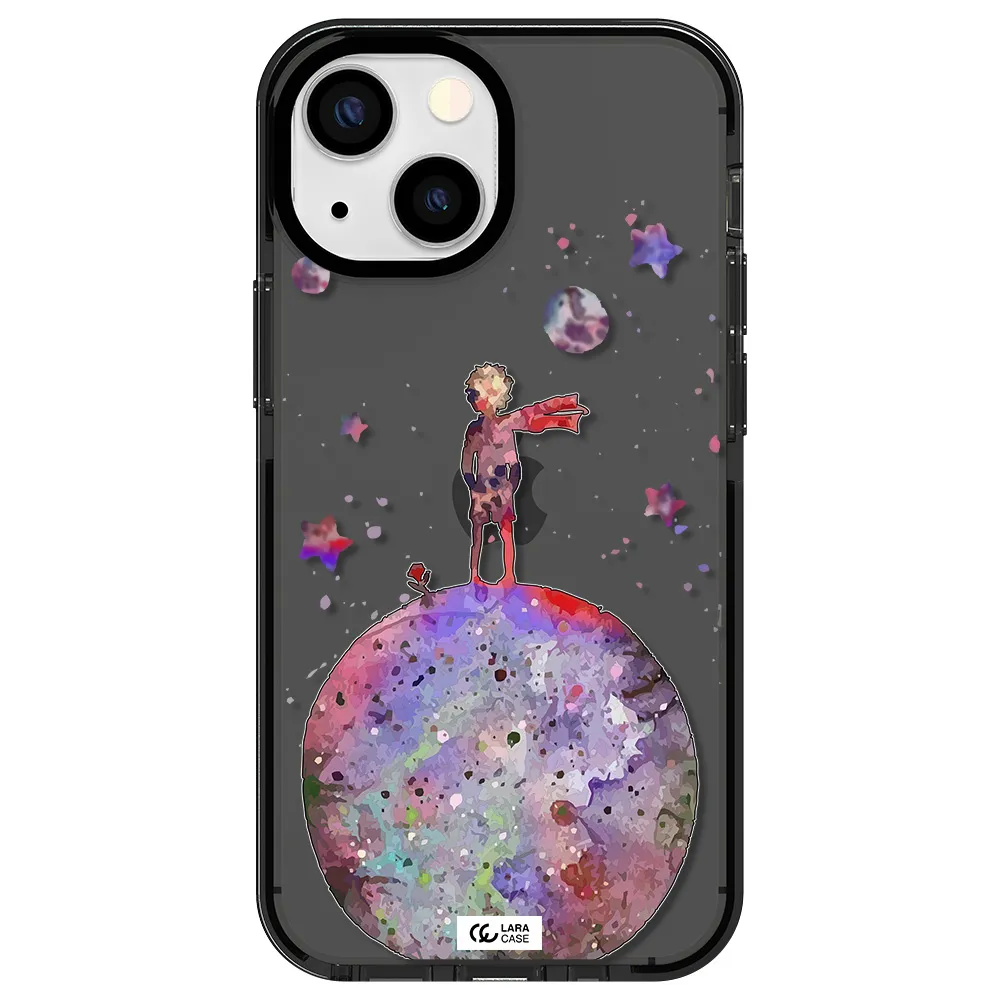 Little Prince Night Apple iPhone 15 impact Smoke Black Case