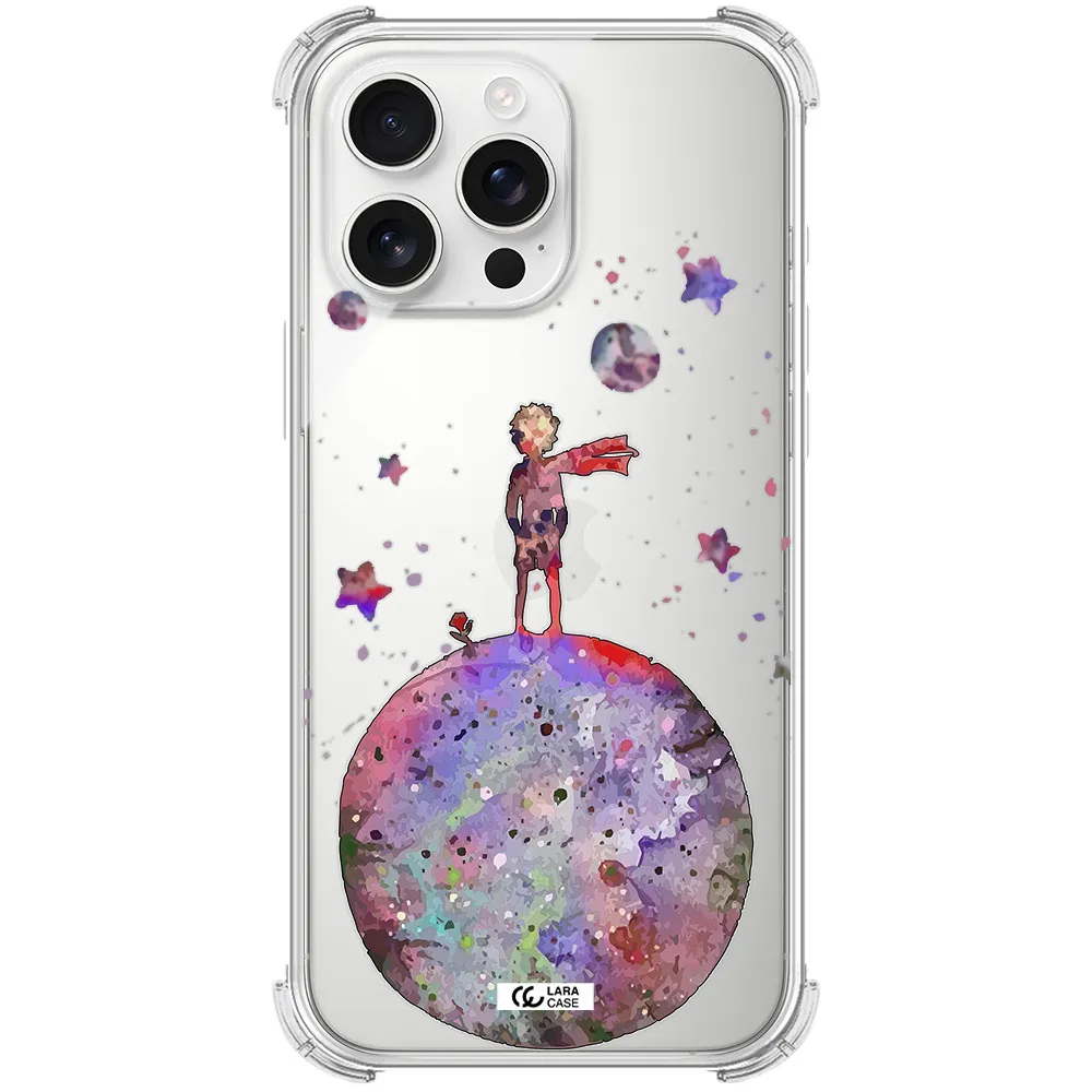 Little Prince Night Apple Iphone 16 Pro Max Clear Pc Case