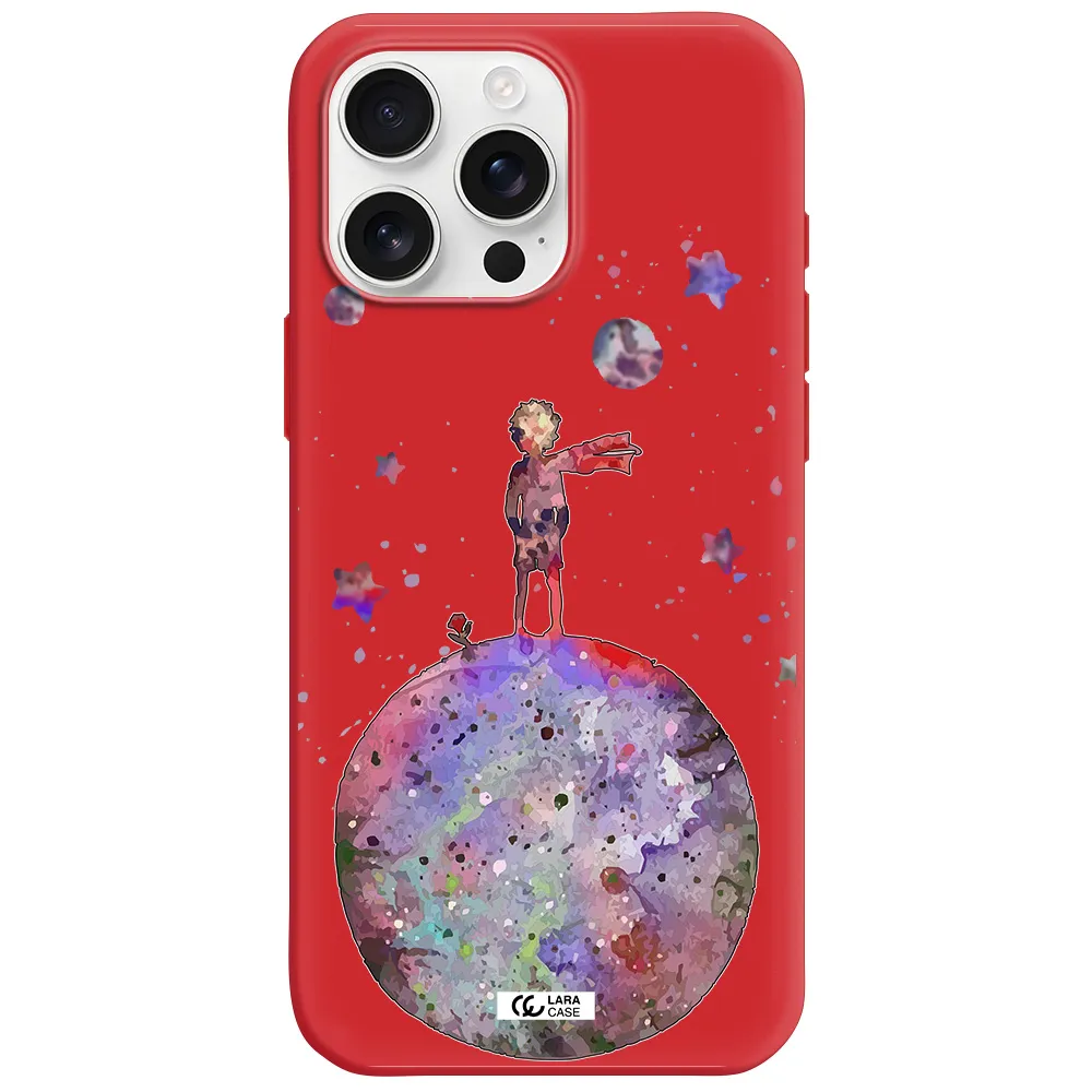Little Prince Night Apple Iphone 16 Pro Max Silicone Stone Case