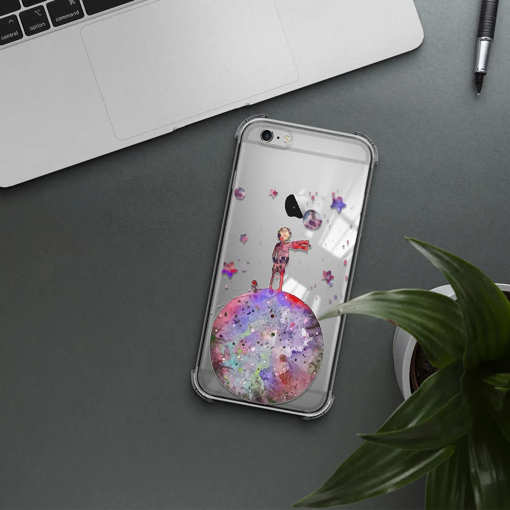 Little Prince Night Apple iPhone 6 plus Clear PC Case