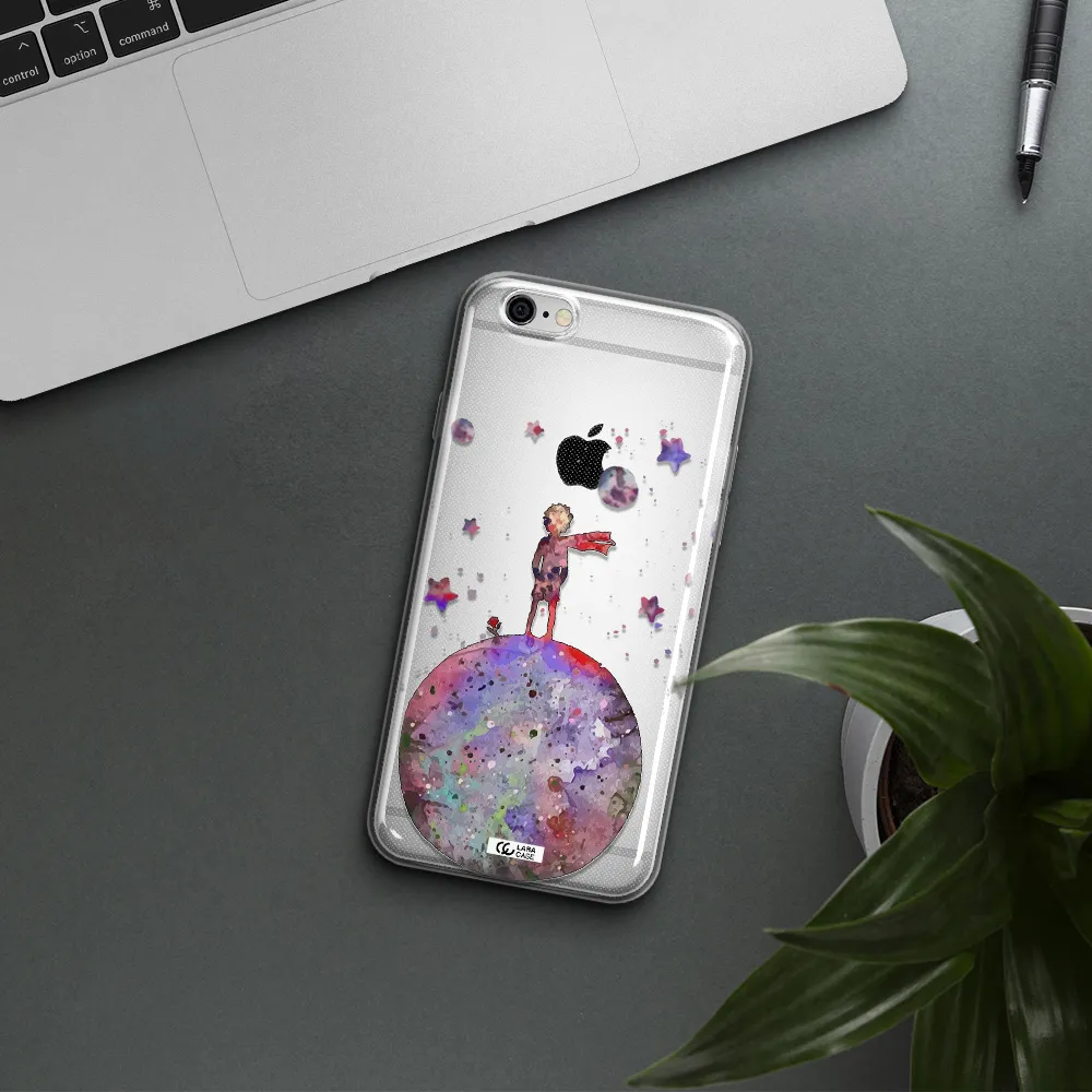 Little Prince Night Apple iPhone 6 plus Clear TPU Case