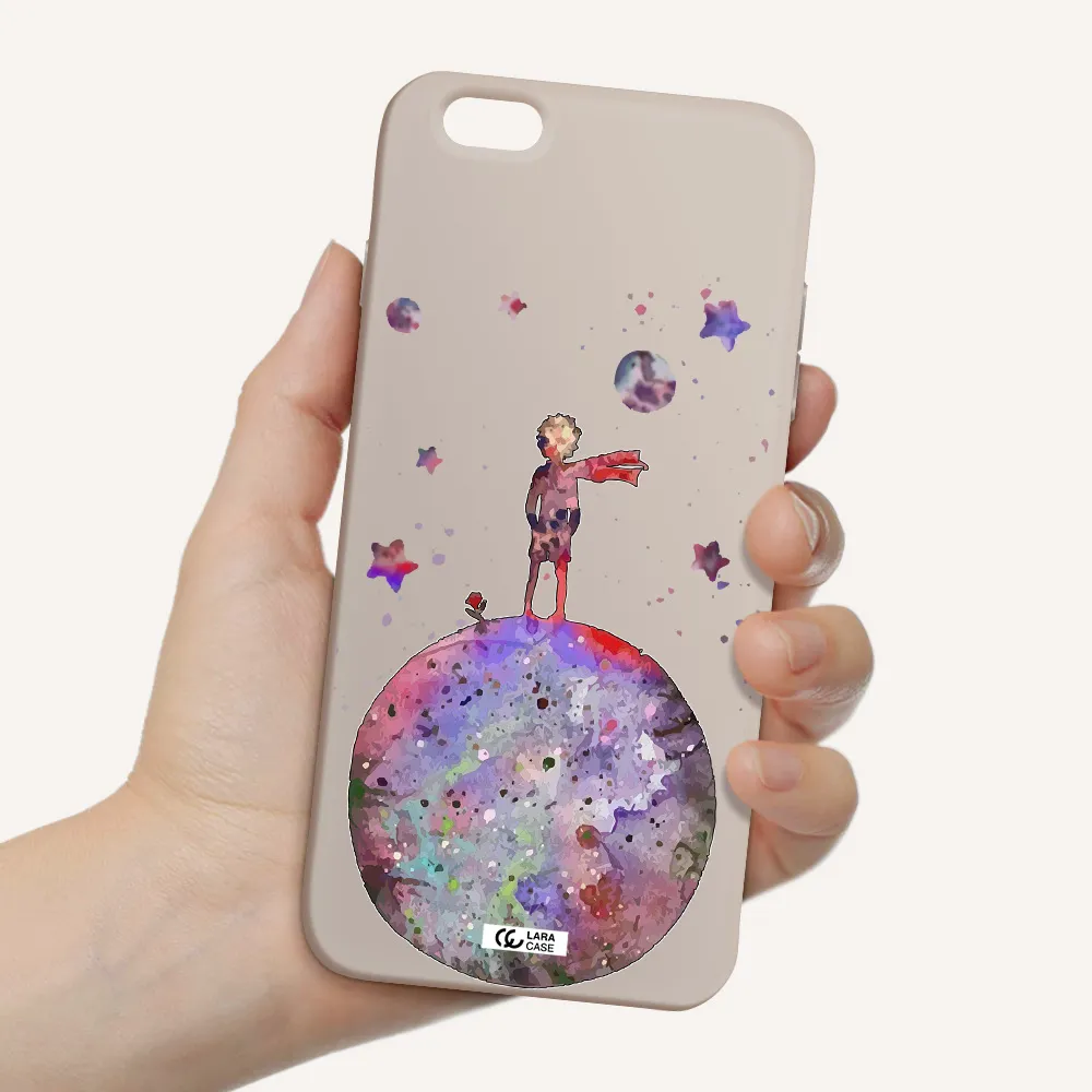 Little Prince Night Apple iPhone 6 plus Silicone Stone Case