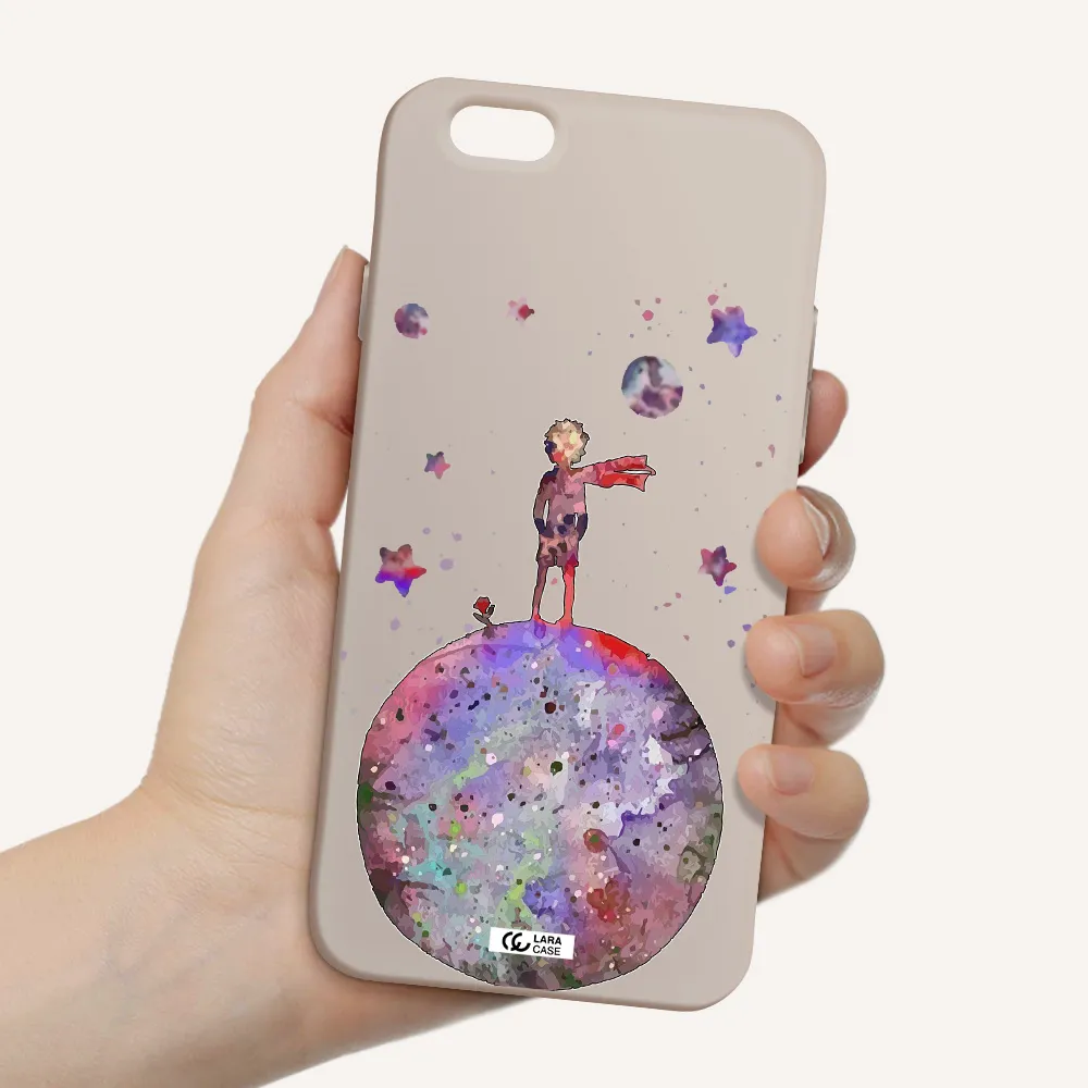 Little Prince Night Apple iPhone 6 Silicone Stone Case