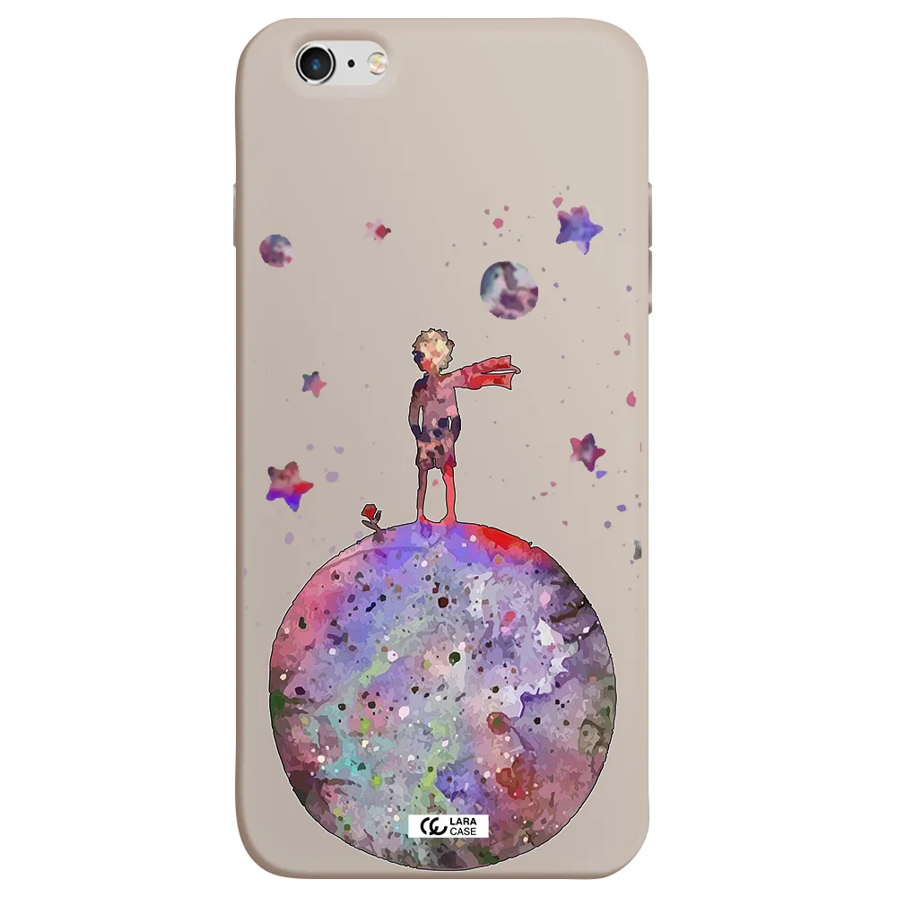 Little Prince Night Apple iPhone 6S Silicone Stone Case