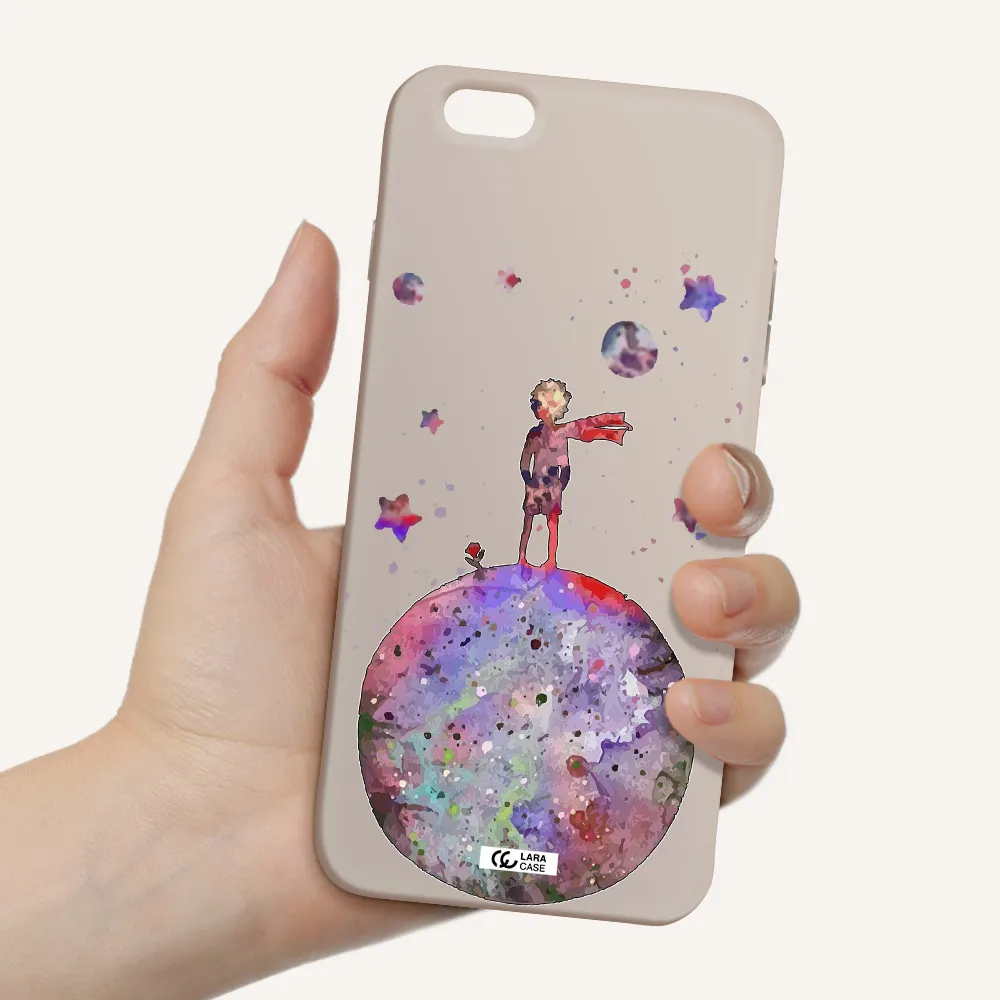 Little Prince Night Apple iPhone 6S Silicone Stone Case