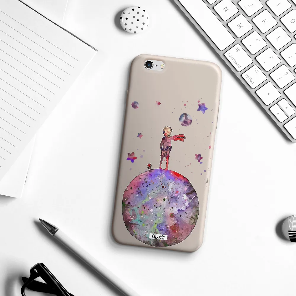Little Prince Night Apple iPhone 6S Silicone Stone Case