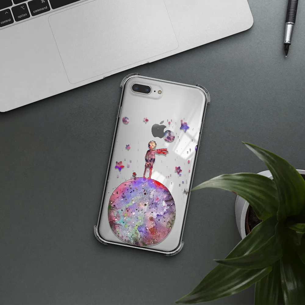 Little Prince Night Apple iPhone 7 plus Clear PC Case