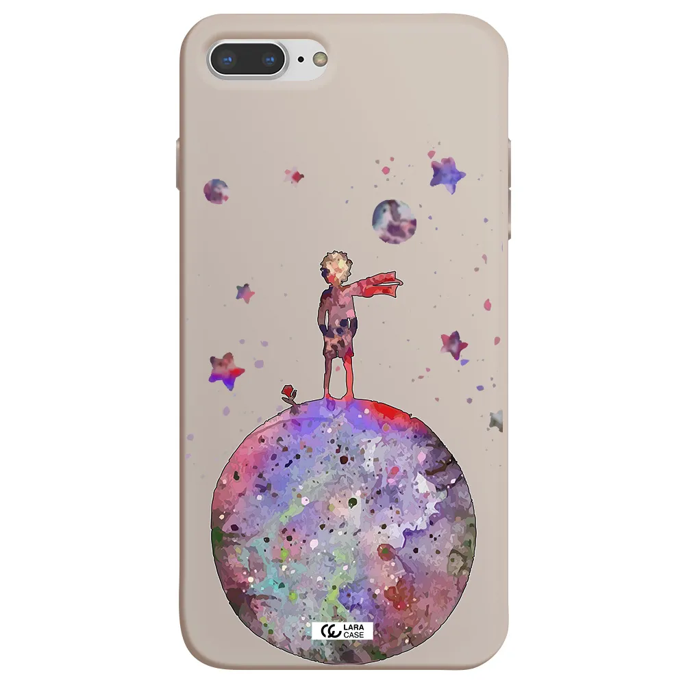 Little Prince Night Apple iPhone 7 plus Silicone Stone Case