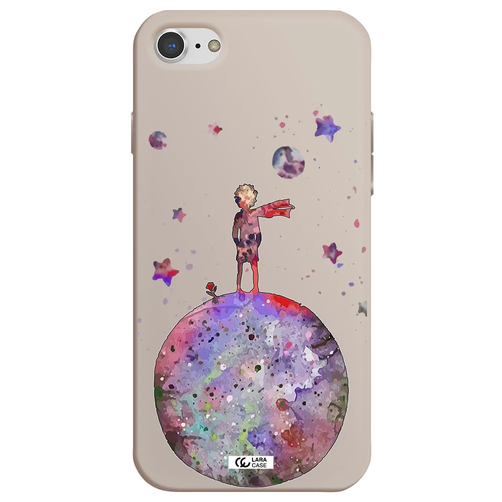 Little Prince Night Apple iPhone 7 Silicone Stone Case