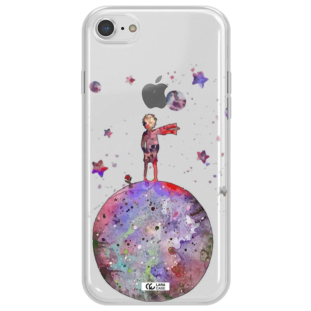 Little Prince Night Apple iPhone 8 Clear TPU Case