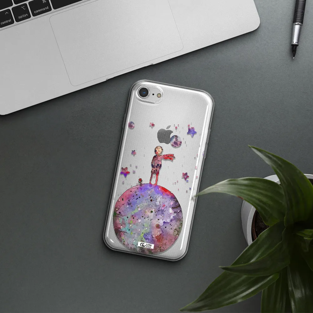 Little Prince Night Apple iPhone 8 Clear TPU Case