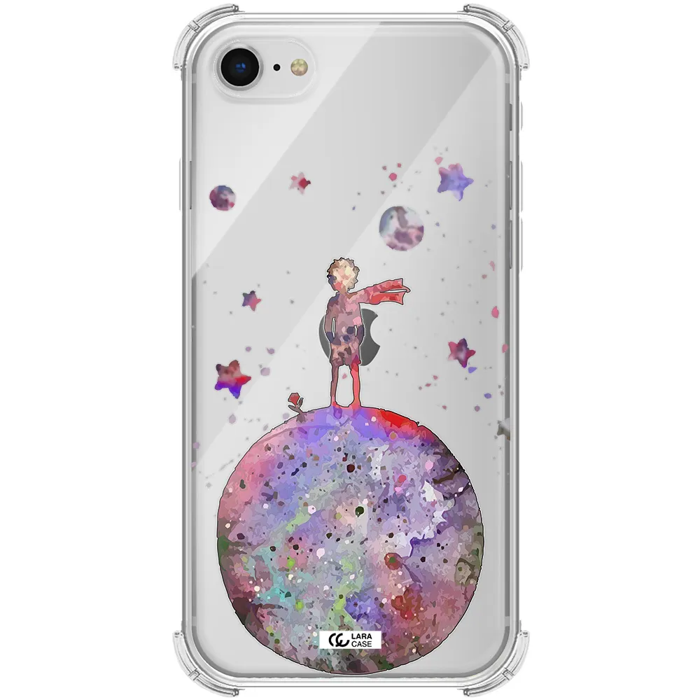 Little Prince Night Apple iPhone se 2020 Clear PC Case