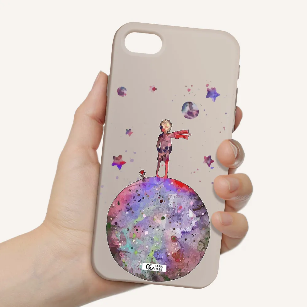 Little Prince Night Apple iPhone se 2020 Silicone Stone Case