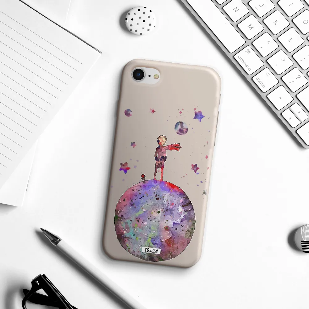 Little Prince Night Apple iPhone se 2020 Silicone Stone Case
