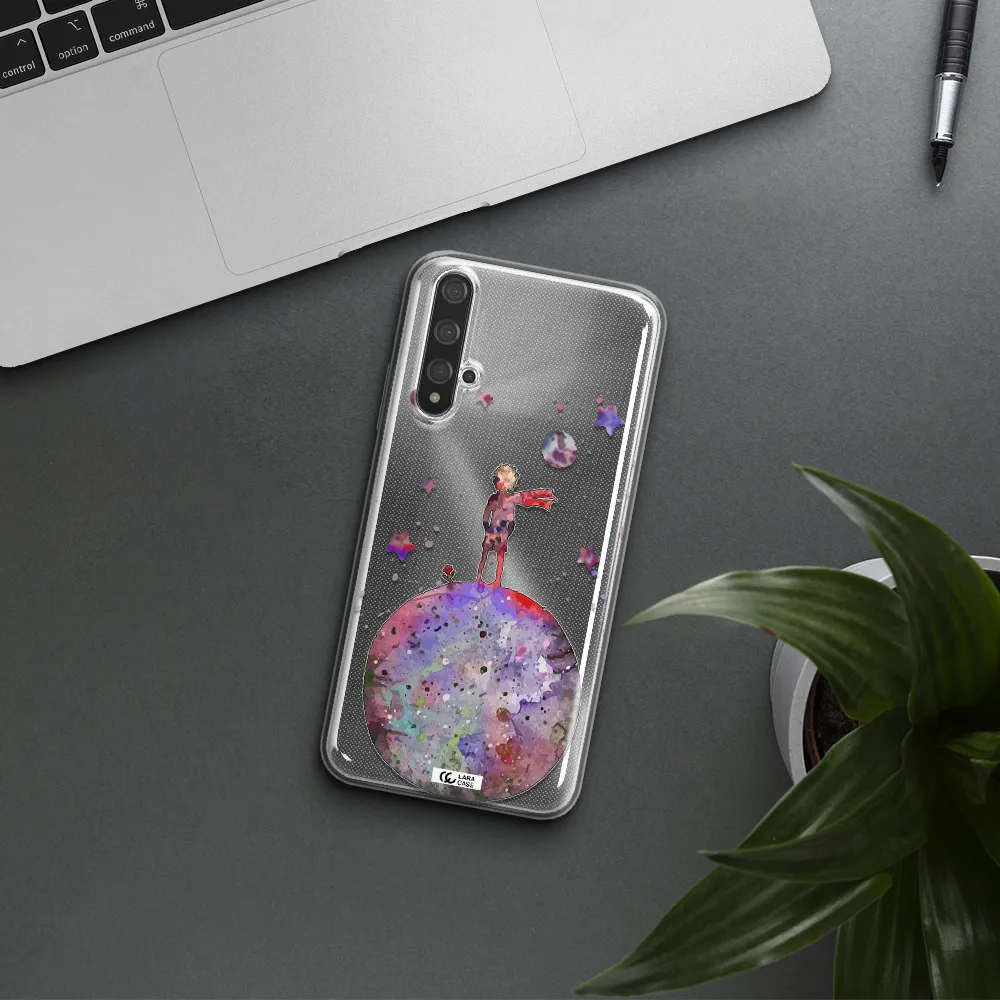Little Prince Night Huawei Nova 5t Clear TPU Case