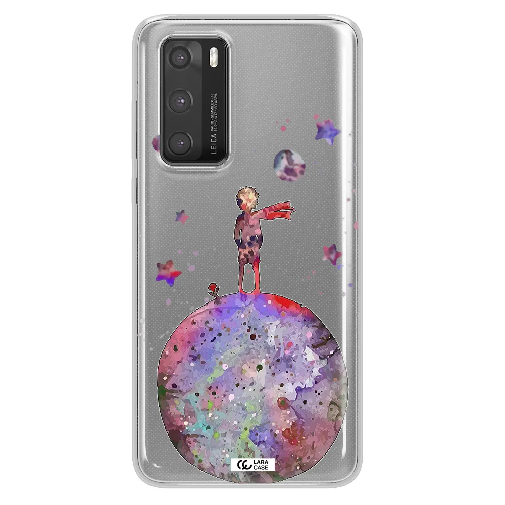 Little Prince Night Huawei P40 Clear TPU Case