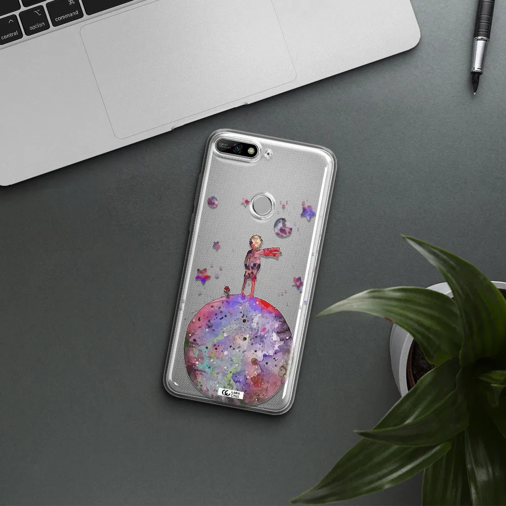 Little Prince Night Huawei Y7 2018 Clear TPU Case
