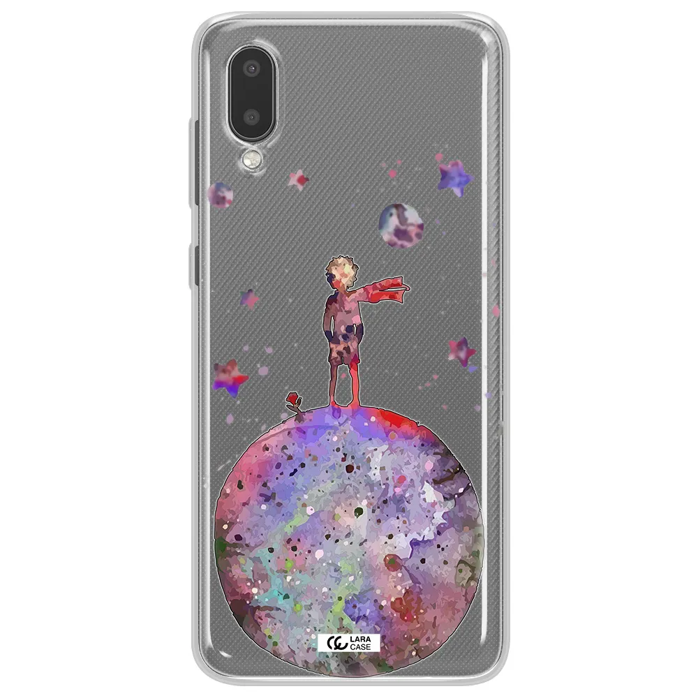 Little Prince Night Samsung A02 Clear TPU Case