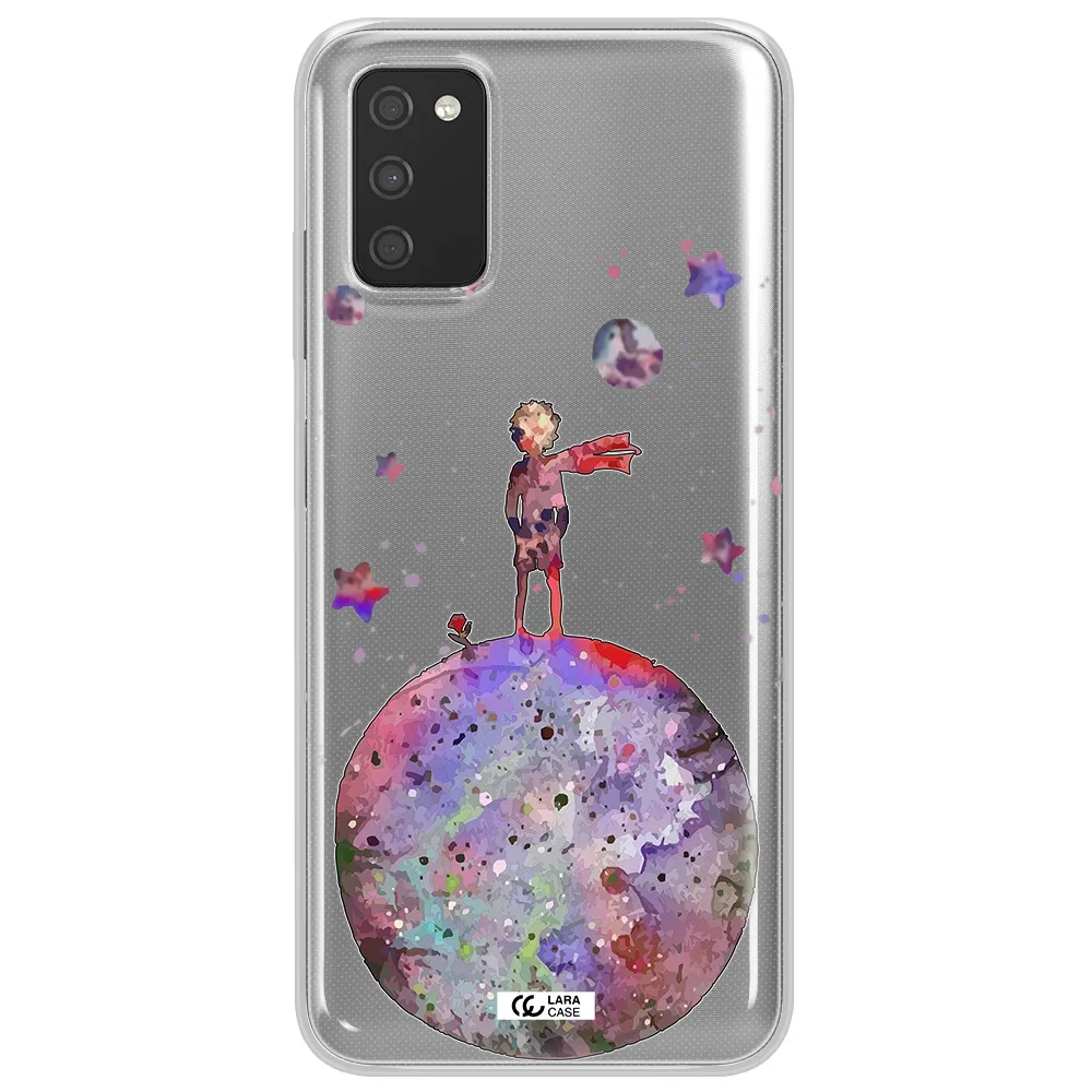Little Prince Night Samsung A03S Clear TPU Case