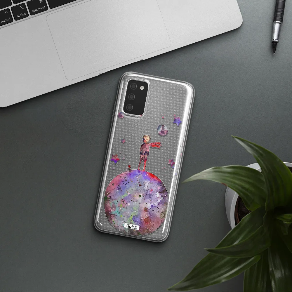 Little Prince Night Samsung A03S Clear TPU Case