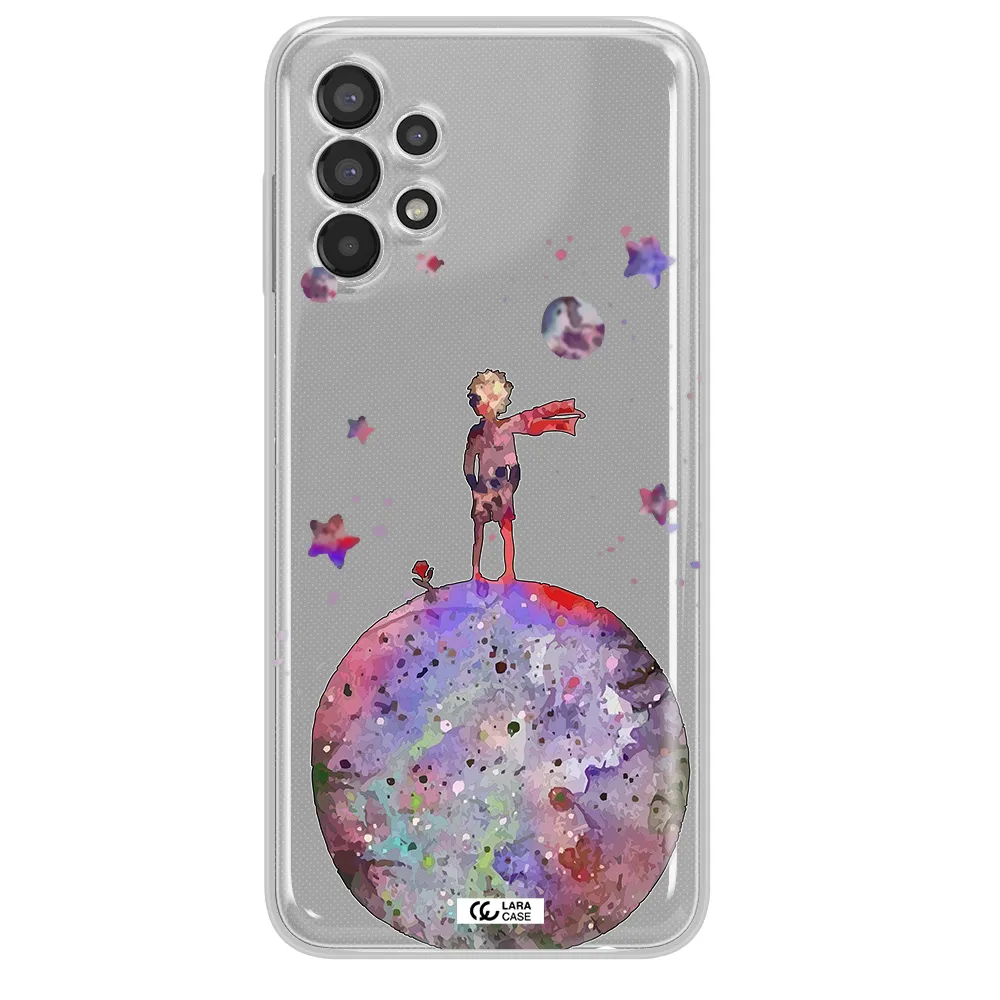 Little Prince Night Samsung A13 Clear TPU Case