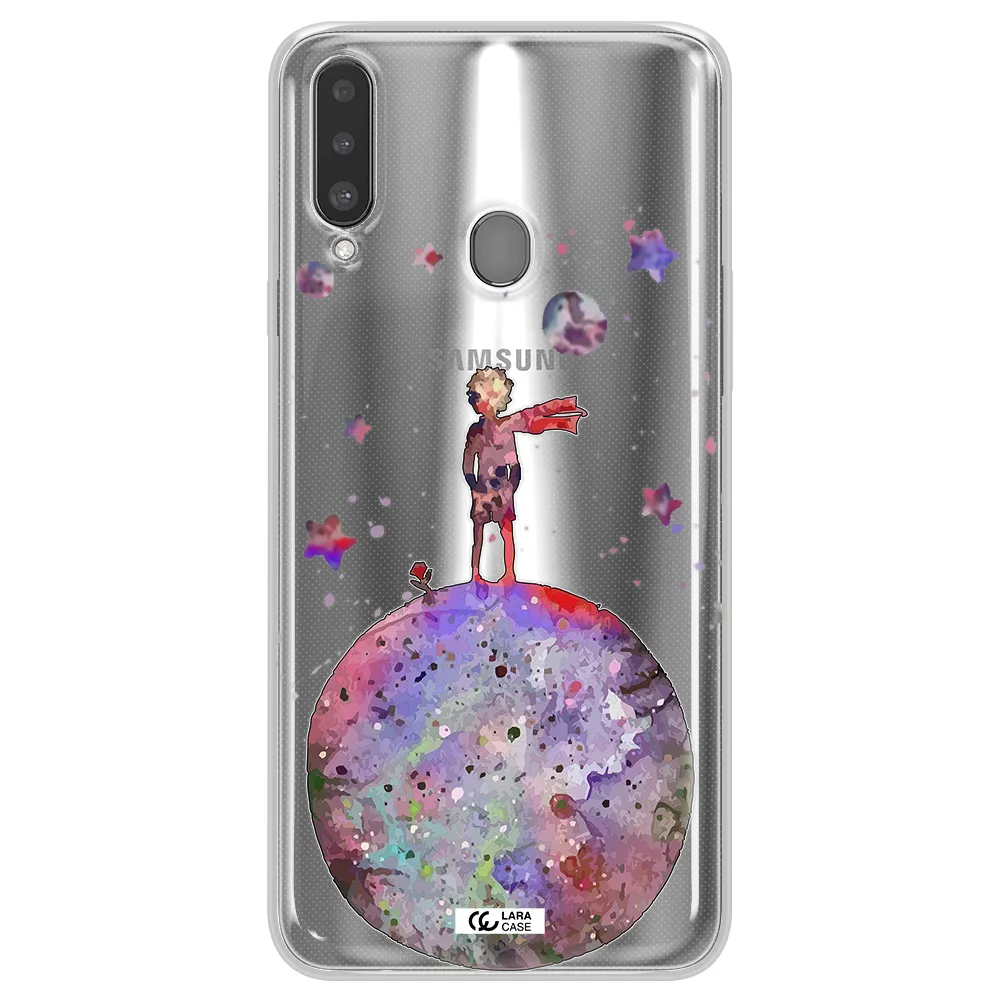 Little Prince Night Samsung A20S Clear TPU Case