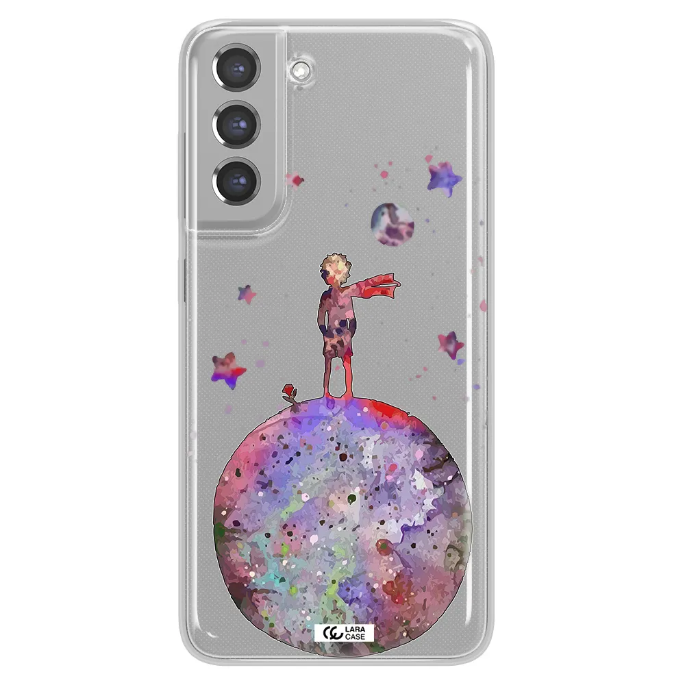 Little Prince Night Samsung A21 Fe Clear TPU Case