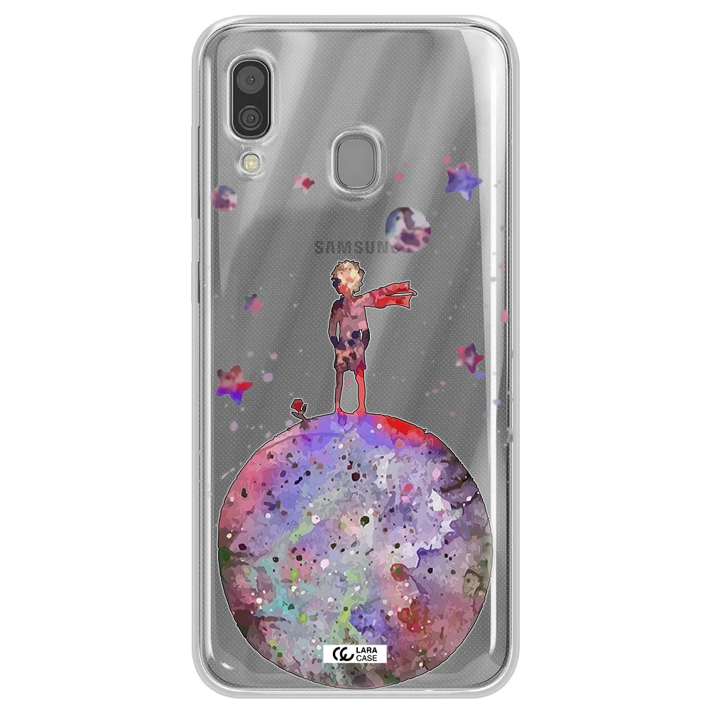 Little Prince Night Samsung A30 Clear TPU Case