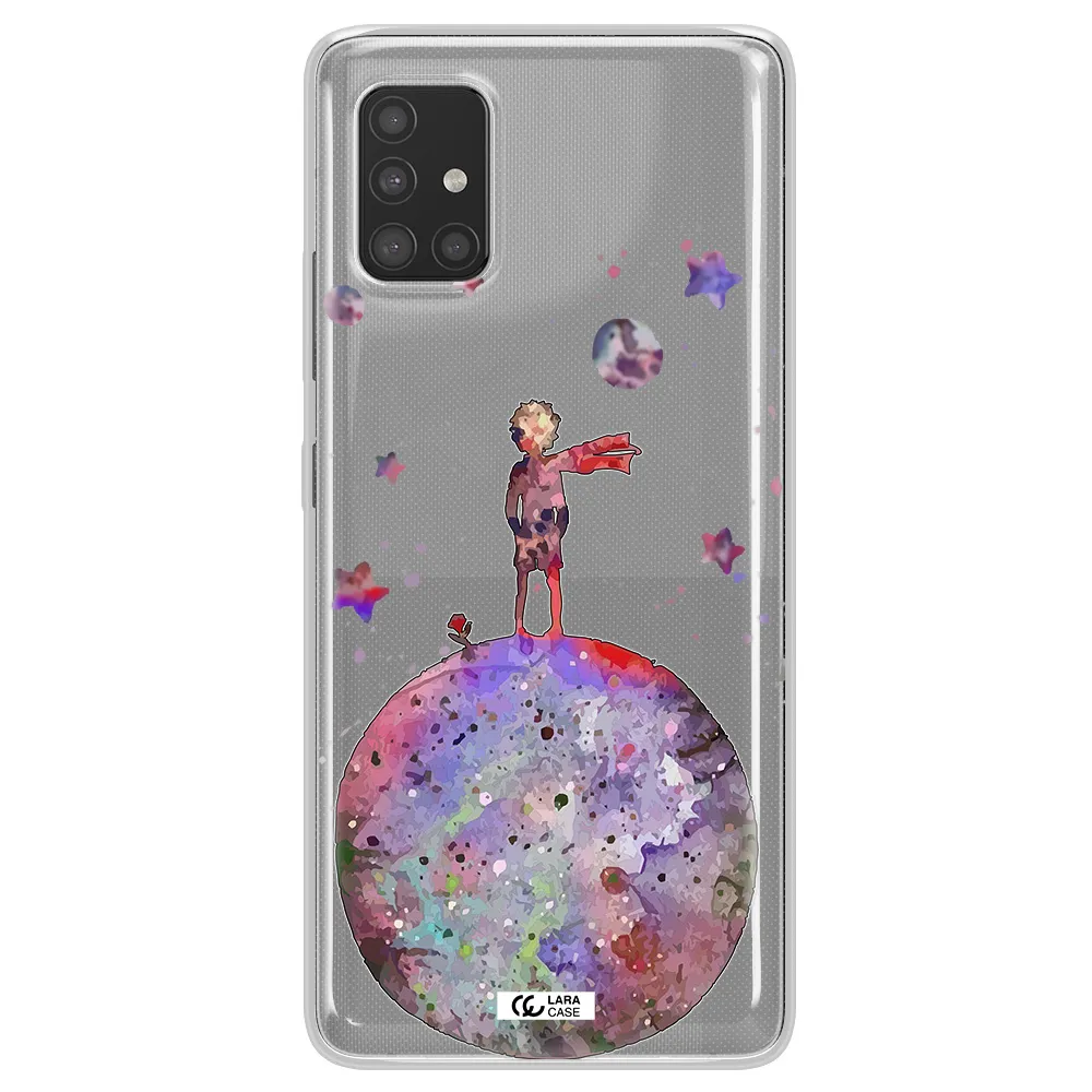 Little Prince Night Samsung A51 Clear TPU Case