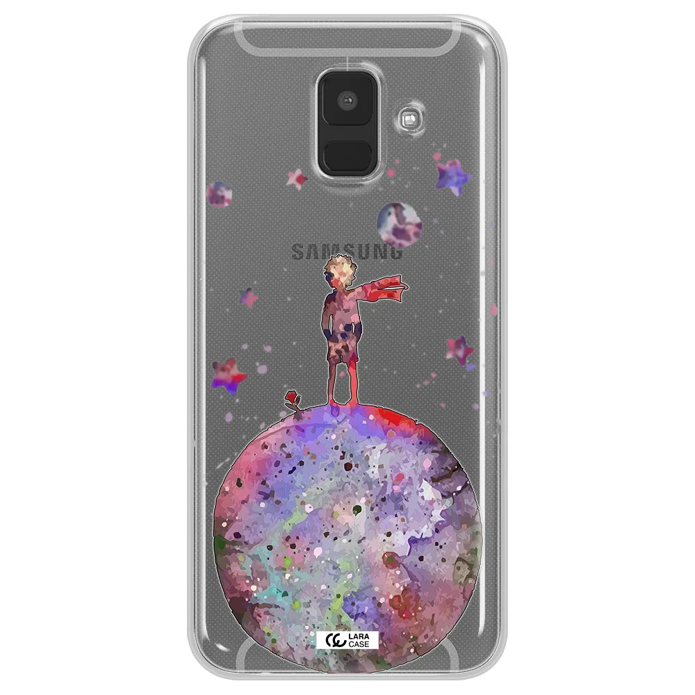 Little Prince Night Samsung A6 Clear TPU Case