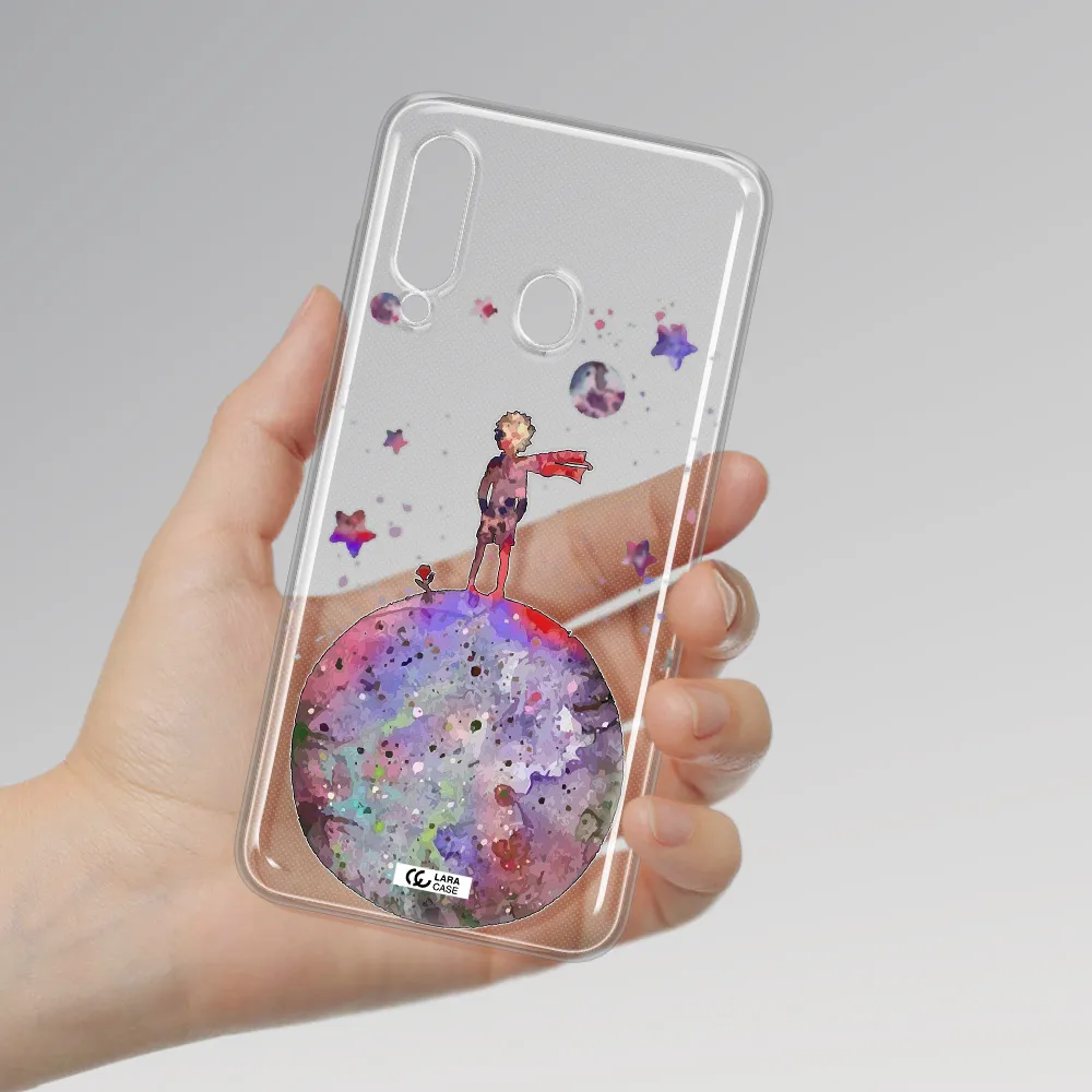 Little Prince Night Samsung A60 Clear TPU Case