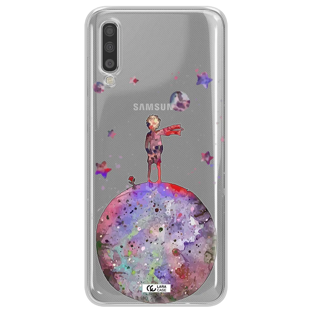 Little Prince Night Samsung A70S Clear Tpu Case