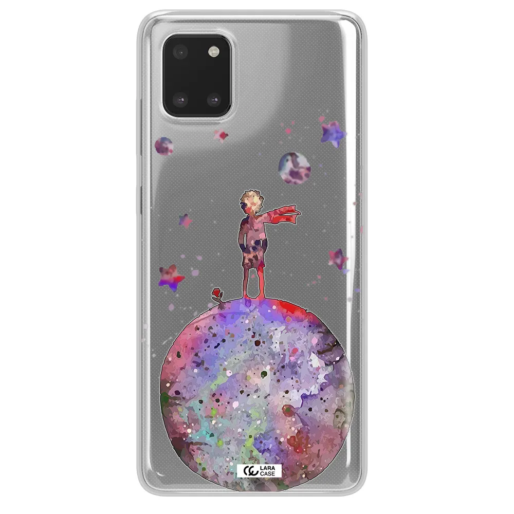 Little Prince Night Samsung A81 Clear TPU Case