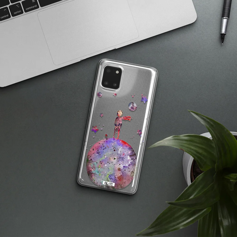 Little Prince Night Samsung A81 Clear TPU Case