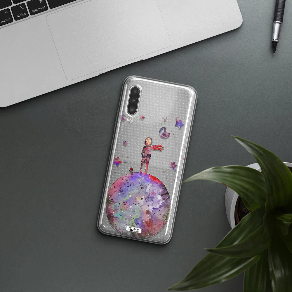Little Prince Night Samsung A90 Clear TPU Case