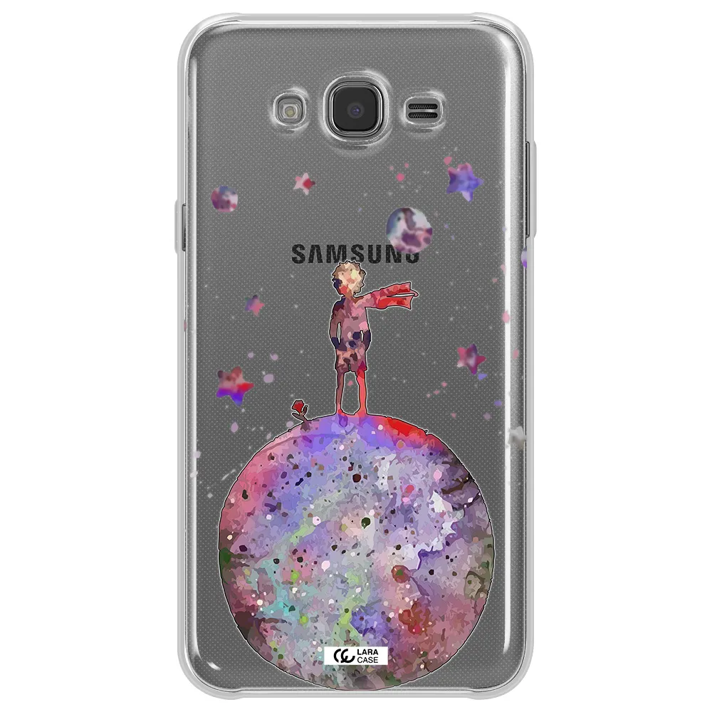 Little Prince Night Samsung J7 2015 Clear TPU Case