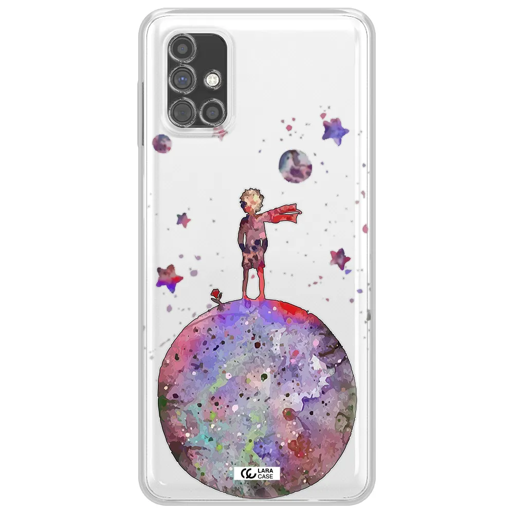 Little Prince Night Samsung M51 Clear TPU Case